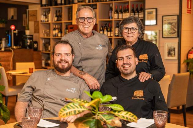 Cocineros de los restaurantes Casa Turnay y Denver Foto Jordi Domènech