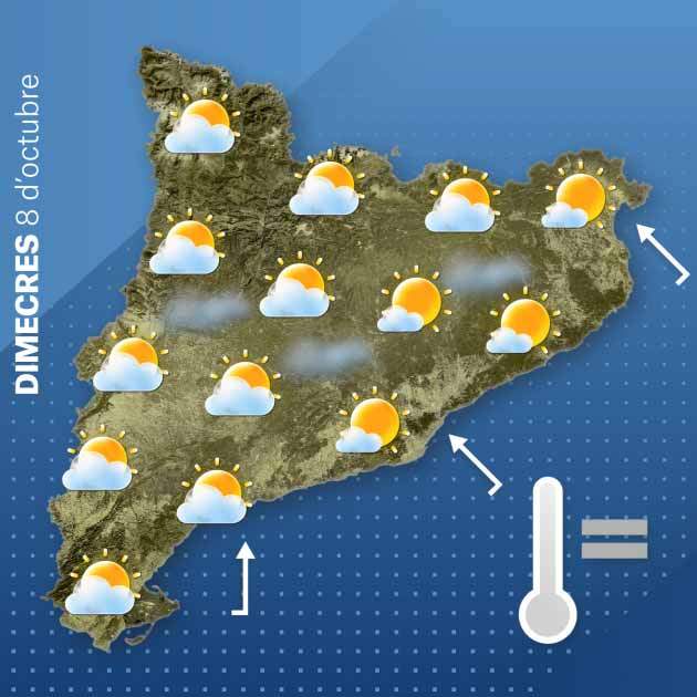 Mapa Dimecres Catalunya 08 10