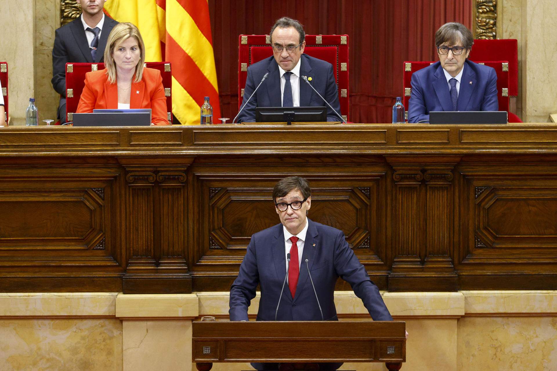 Salvador Illa debat de política general al Parlament / Efe