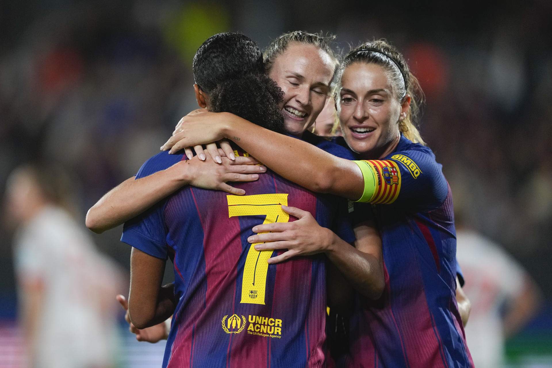 El Barça goleja sense pietat el Bayern de Múnic i recupera la il·lusió a la Champions femenina (7-1)