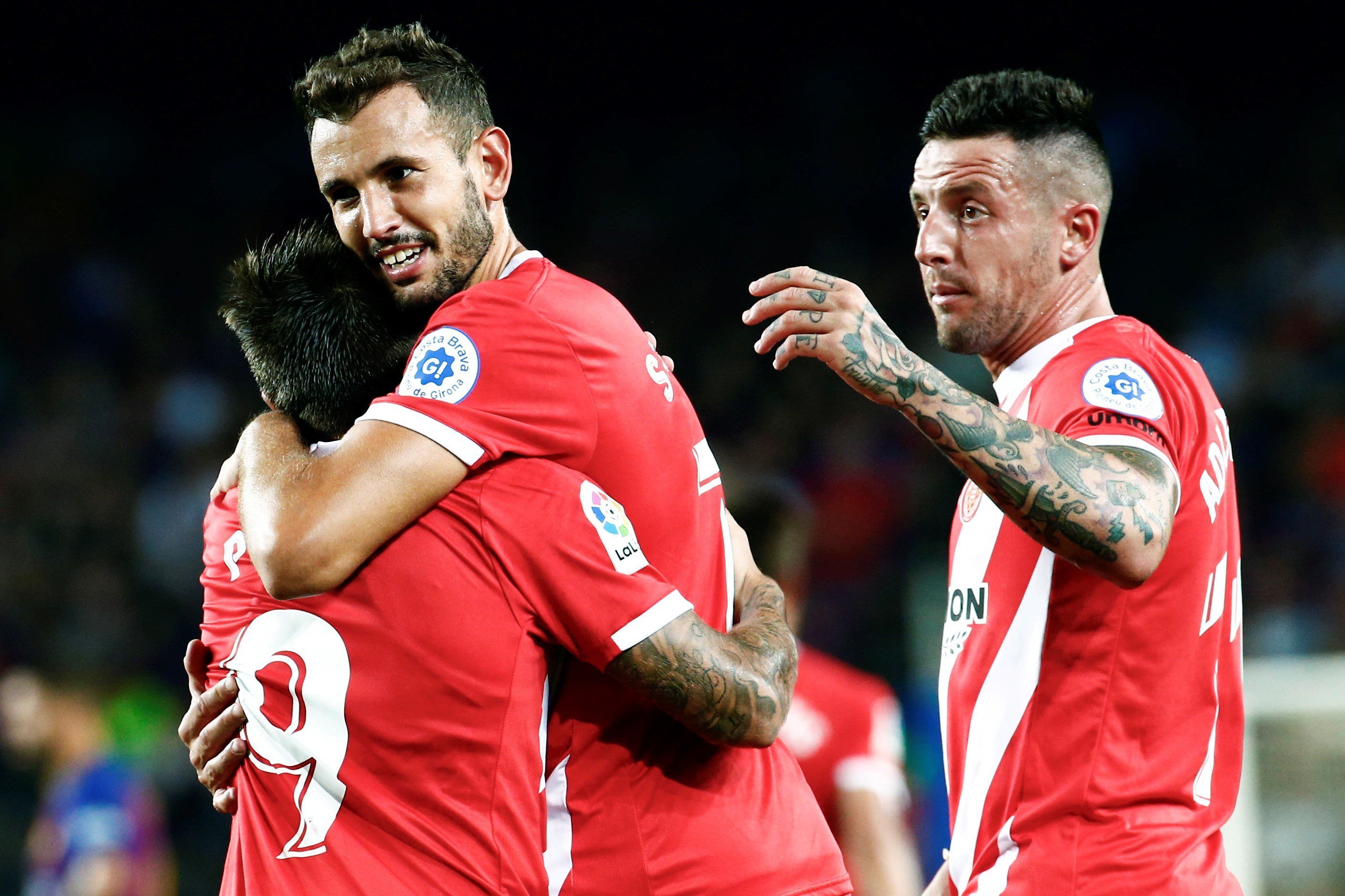 El Girona esgarrapa un punt del Camp Nou