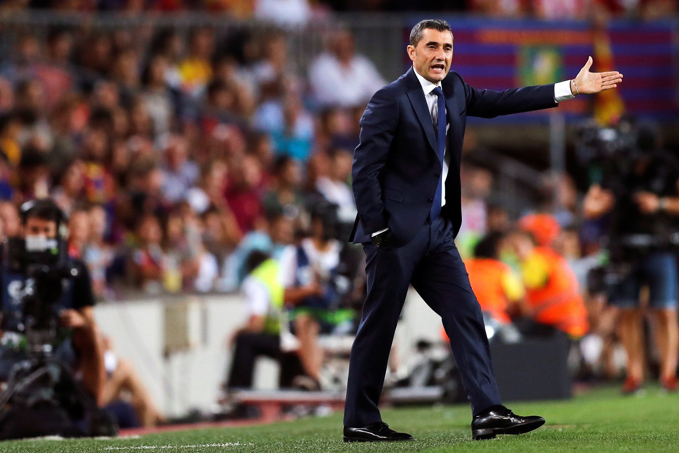 Valverde: "No m'agradaria que destituïssin Lopetegui"