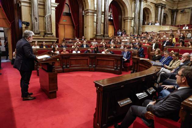 Albert Batet ple politica general Parlament Carlos Baglietto