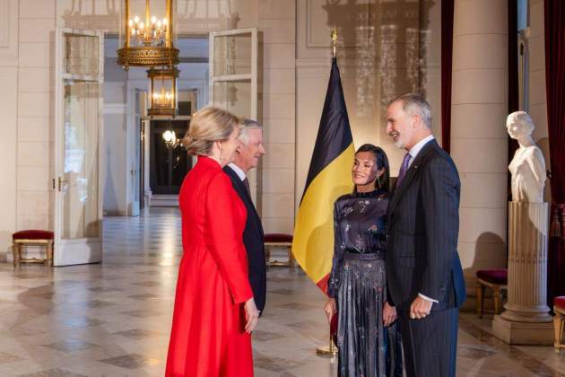 Felipe Letizia reyes de bruselas