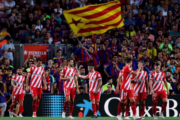 Estelada Barça Girona EFE