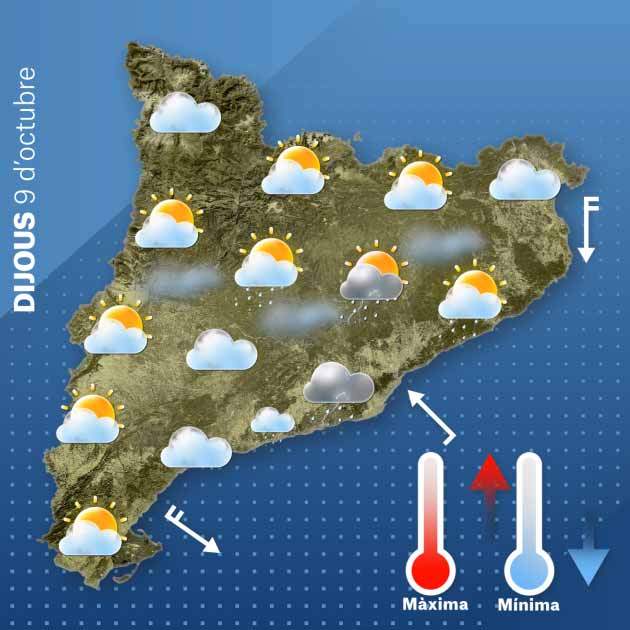 Mapa Dijous Catalunya 09 10