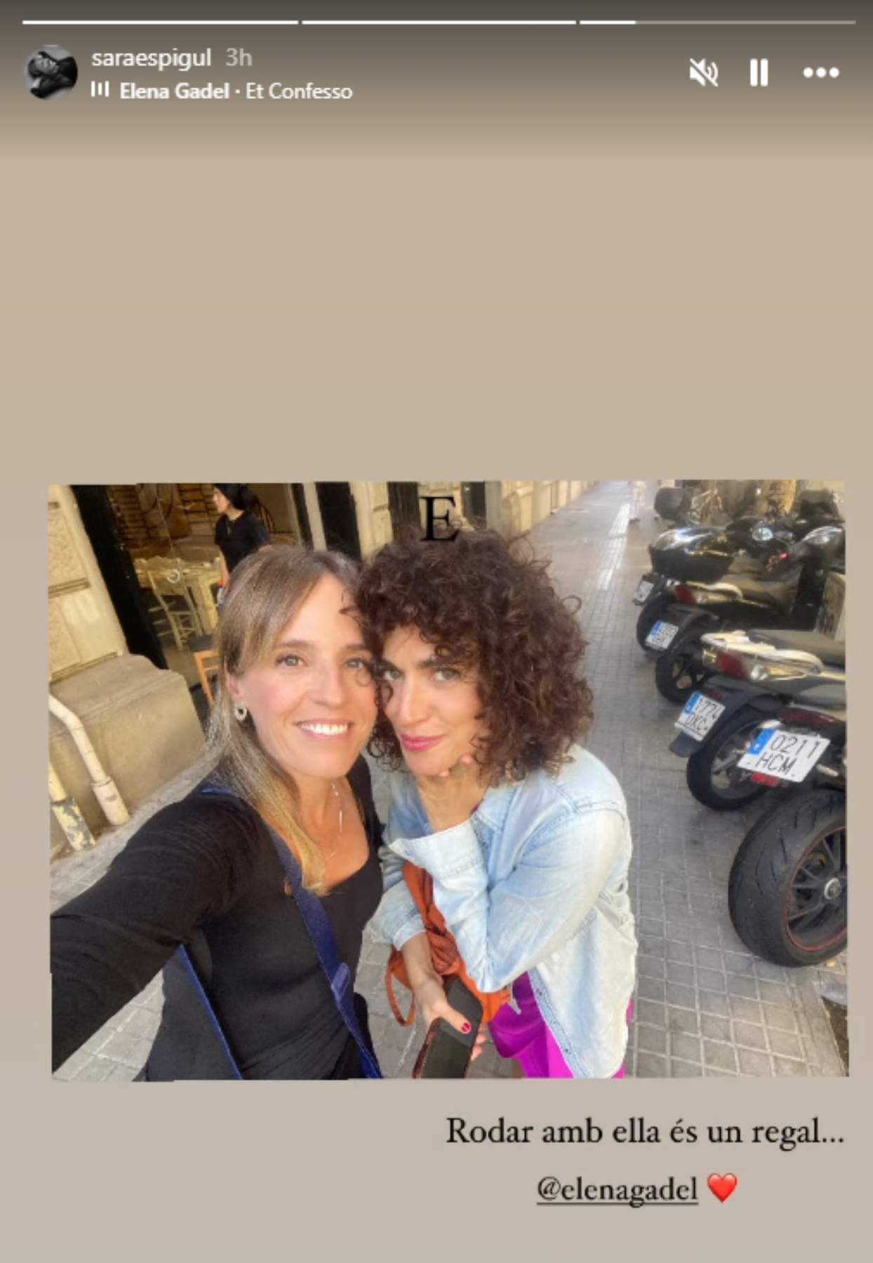 Sara Espígul i Elena Gadel /  Instagram