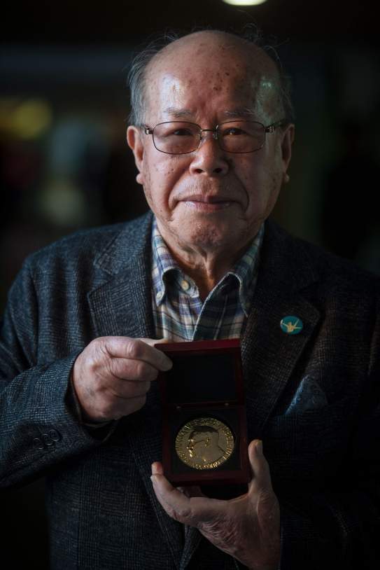 EuropaPress 6455945 superviviente bombardeo nagasaki premio nobel paz 2024 encuentro medios EuropaPress 6455945 superviviente bombardeo nagasaki premio nobel paz 2024 encuentro medios