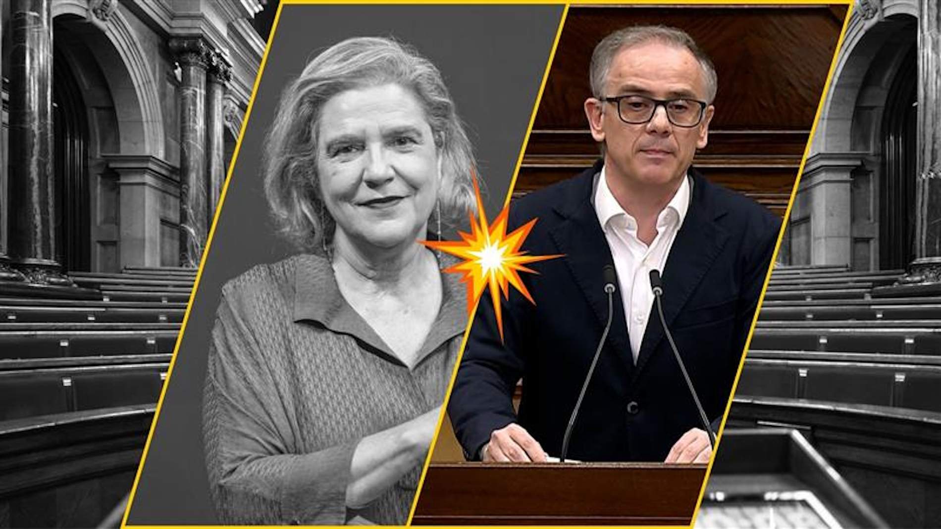 La rèplica de Rahola a Jové: “S'acaba el temps cada dia? No aconseguiu cap acord, esteu fracassant”