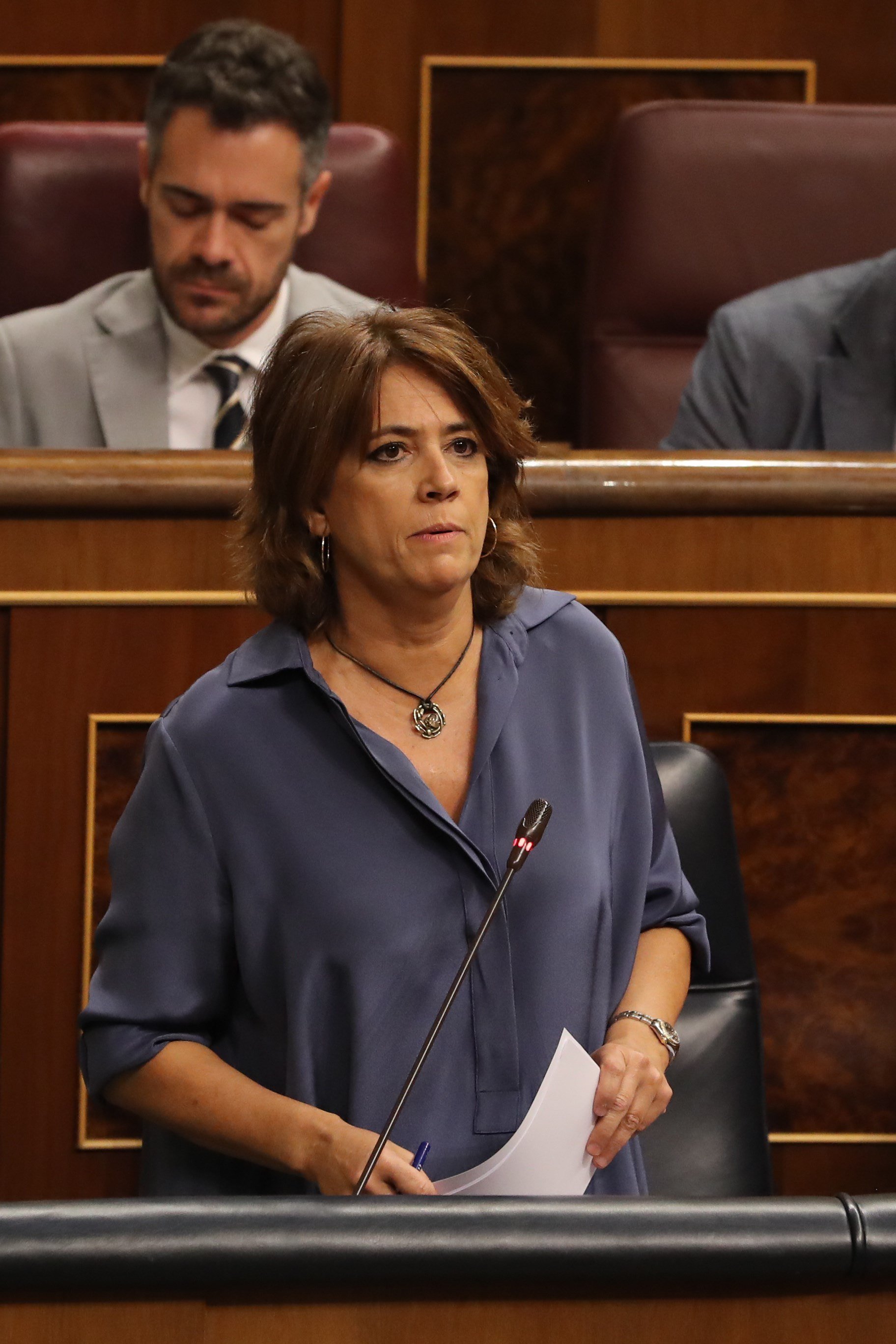 Aparecen unos audios que muestran la estrecha relación entre la ministra Delgado y Villarejo