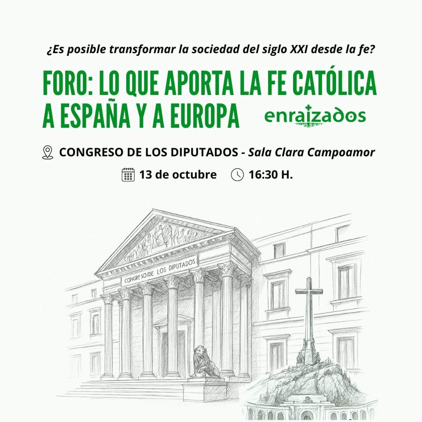 El Congrés veta un acte ultracatòlic que feia apologia franquista amb la creu del Valle de los Caídos