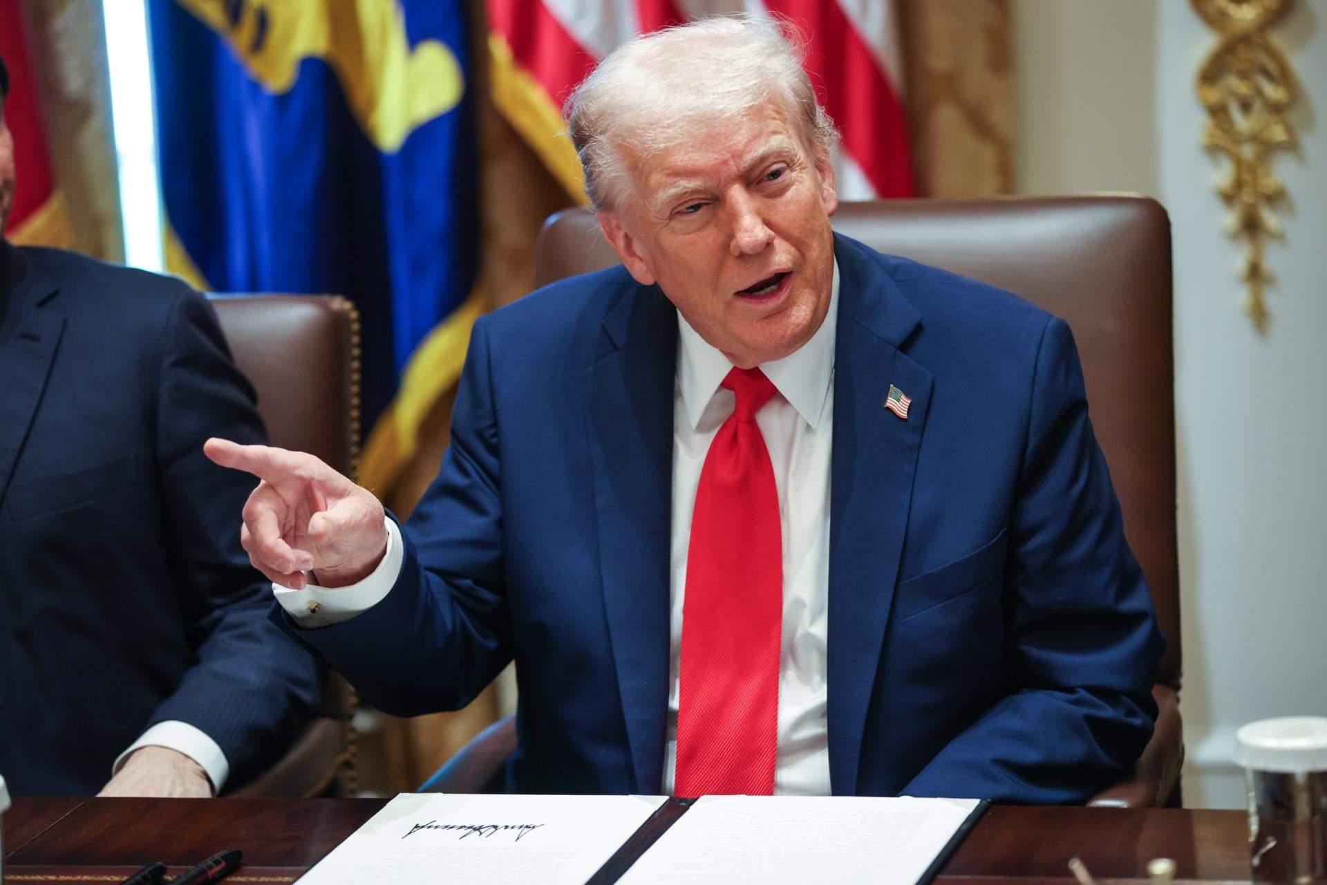 Un Trump triomfal treu pit de la seva mediació a Gaza: “Molts deien que mai no s'aconseguiria”