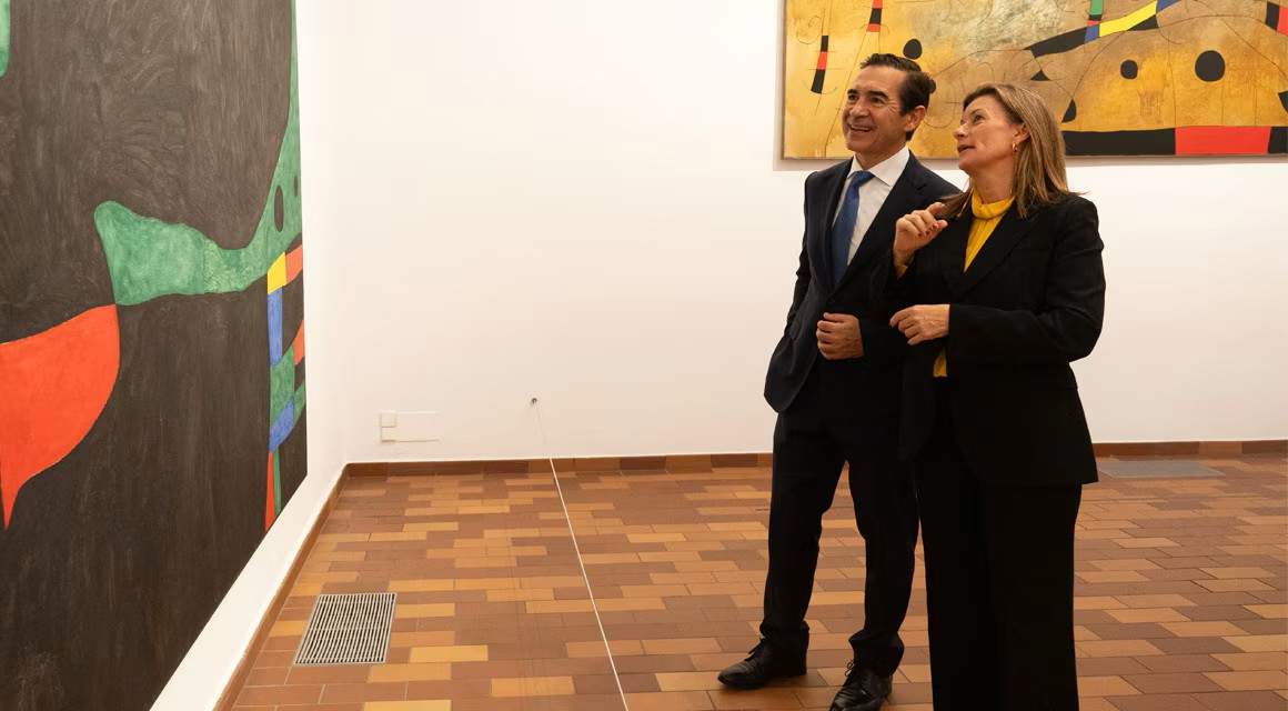 Carlos Torres inaugura la muestra 'Miró y los EUA' y reafirma el compromiso de BBVA con la cultura