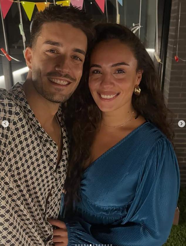 Jordi Montalbo y su pareja en la fiesta por los 34 años, Ig Jordi Montalbo y su pareja en la fiesta por los 34 años, Ig