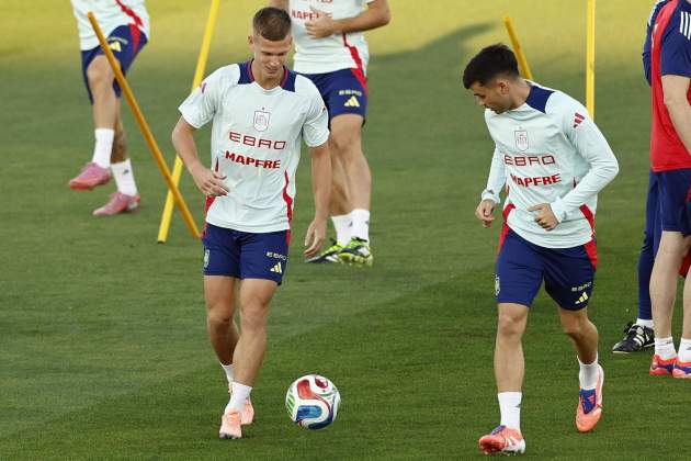 Dani Olmo Pedri selección española / Foto: EFE Dani Olmo Pedri selección española / Foto: EFE