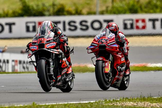 Pecco Bagnaia Marco Bezzecchi Brno 2025