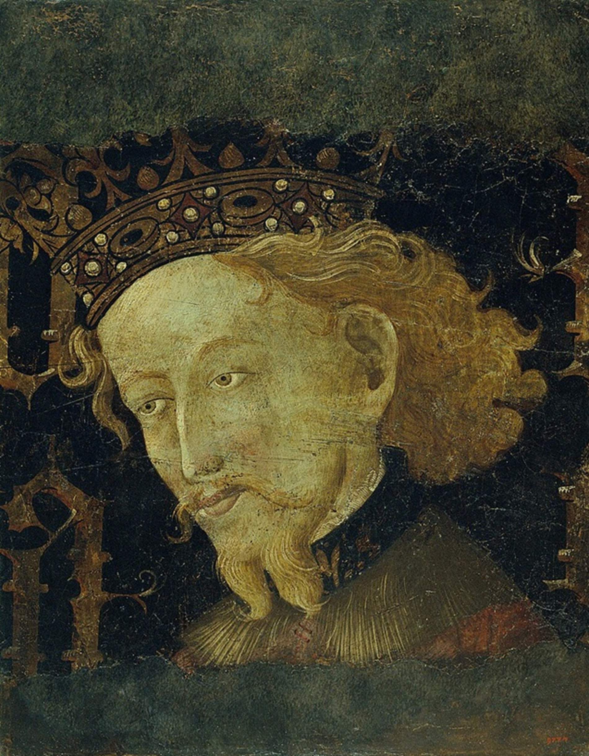Representació coetània de Jaume I (segle XIII). Font MNAC Representació coetània de Jaume I (segle XIII). Font MNAC