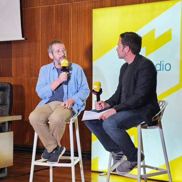 Carles Porta con Francesc Garriga / Instagram Carles Porta con Francesc Garriga / Instagram