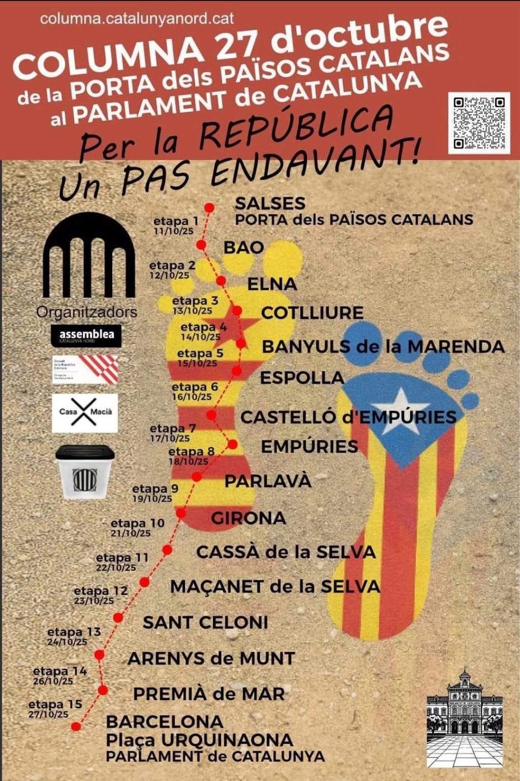 Cartell de la Caminada per la Llibertat