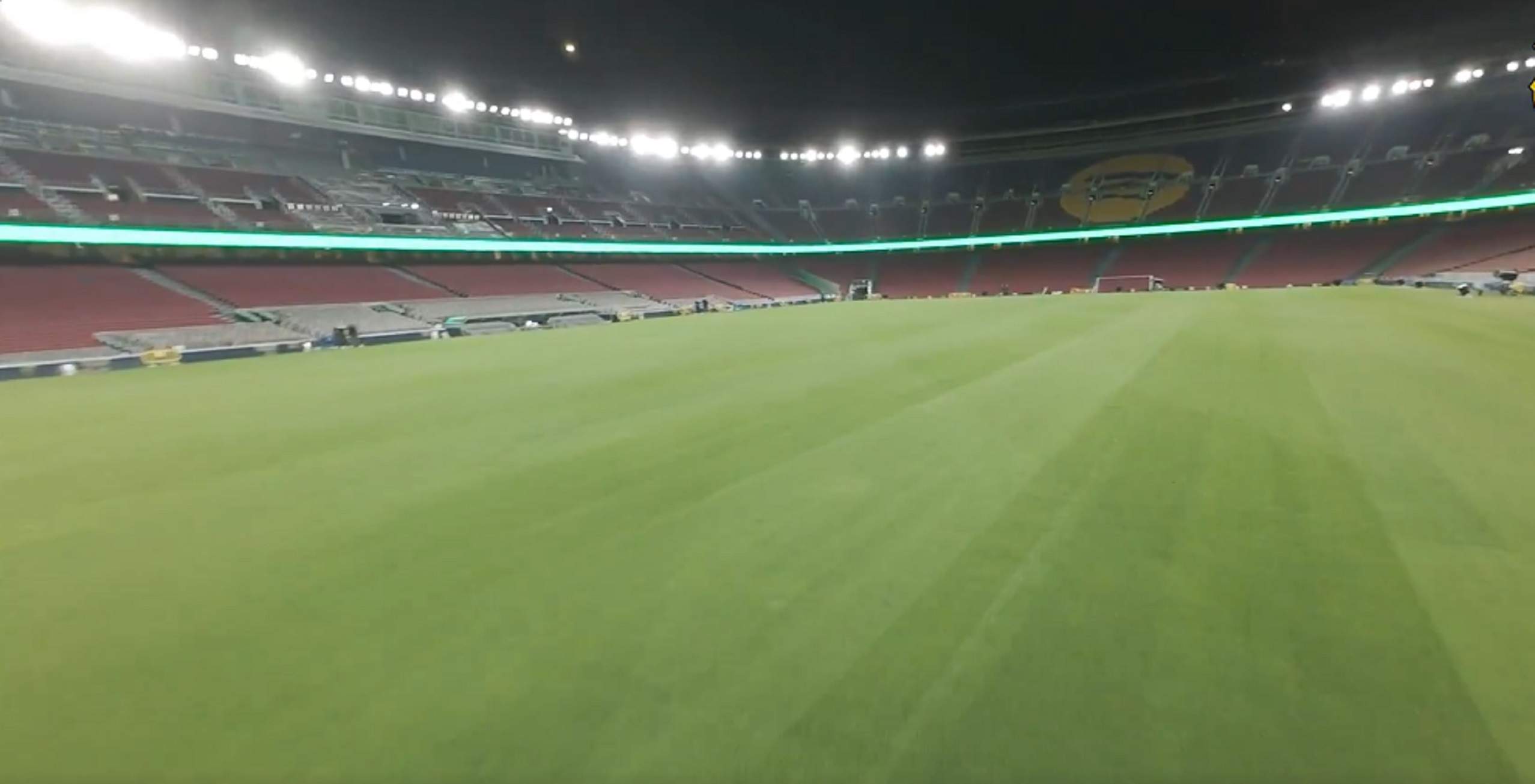 L'Spotify Camp Nou, a vista de dron: imatges inèdites d'interiors, graderies i terreny de joc