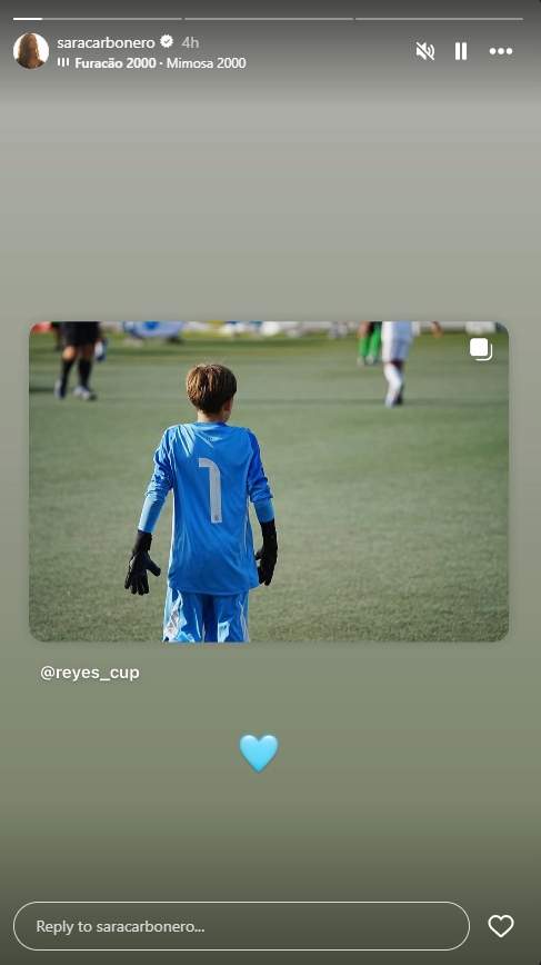 Sara Carbonero revienta la red con una foto de su hijo Instagram (1)