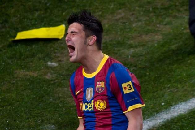 David Villa Barça / Foto: FC Barcelona David Villa Barça / Foto: FC Barcelona