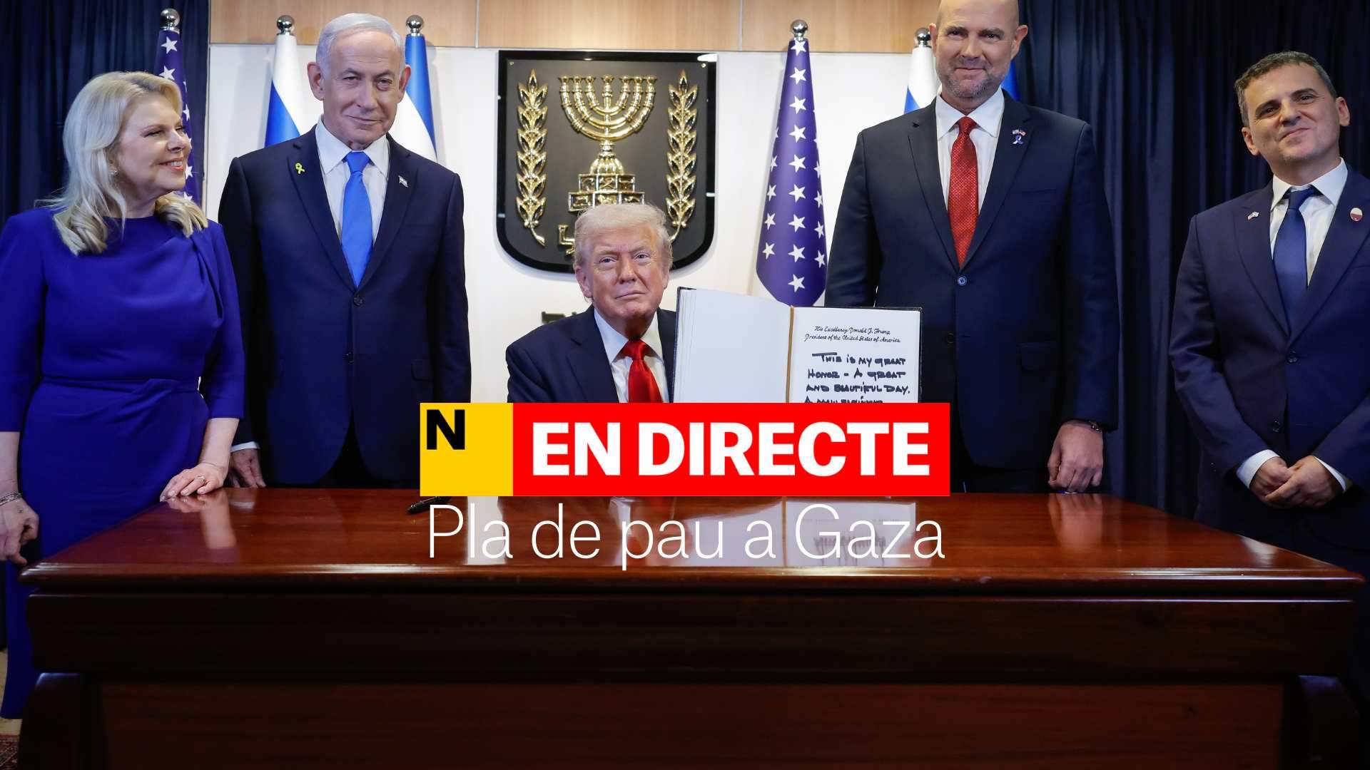 Plan de paz en Gaza, DIRECTO | Última hora de la entrega de rehenes y la firma del acuerdo