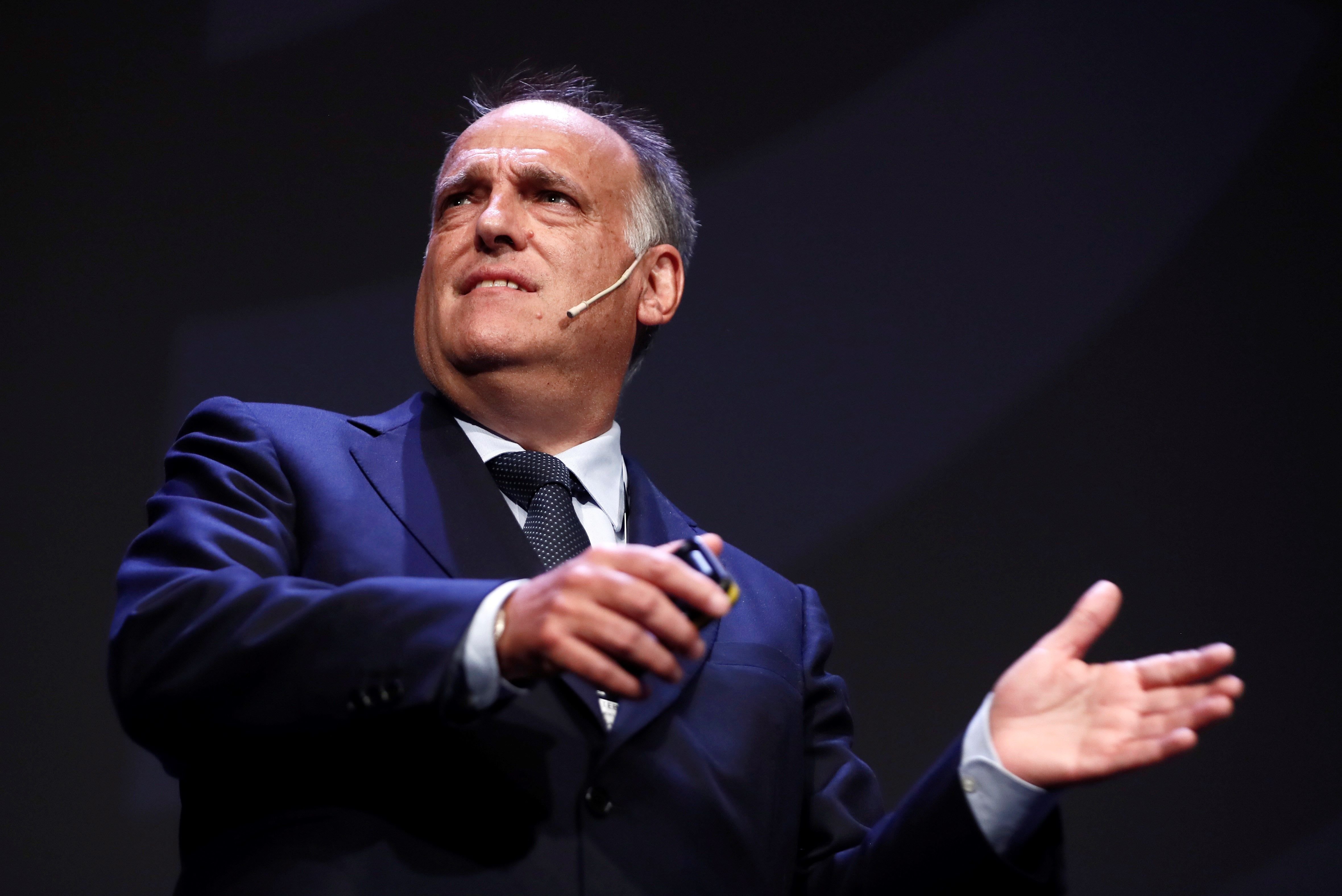 Tebas no quiere que Neymar vuelva al Barça: "No es un buen ejemplo"