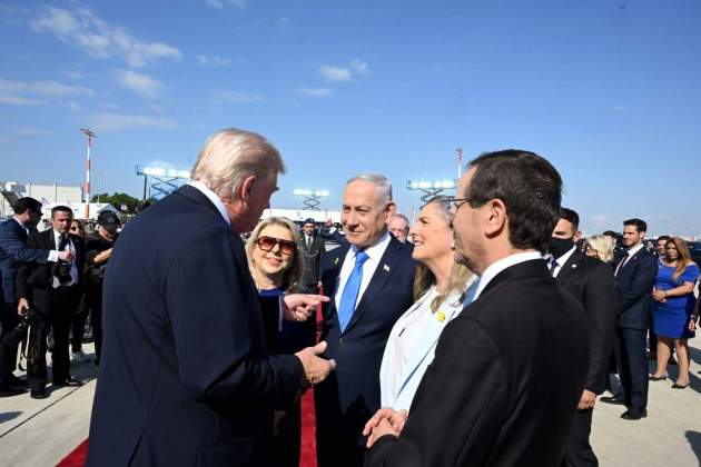EuropaPress 7024419 primer ministro israel benjamin netanyahu recibe aeropuerto presidente