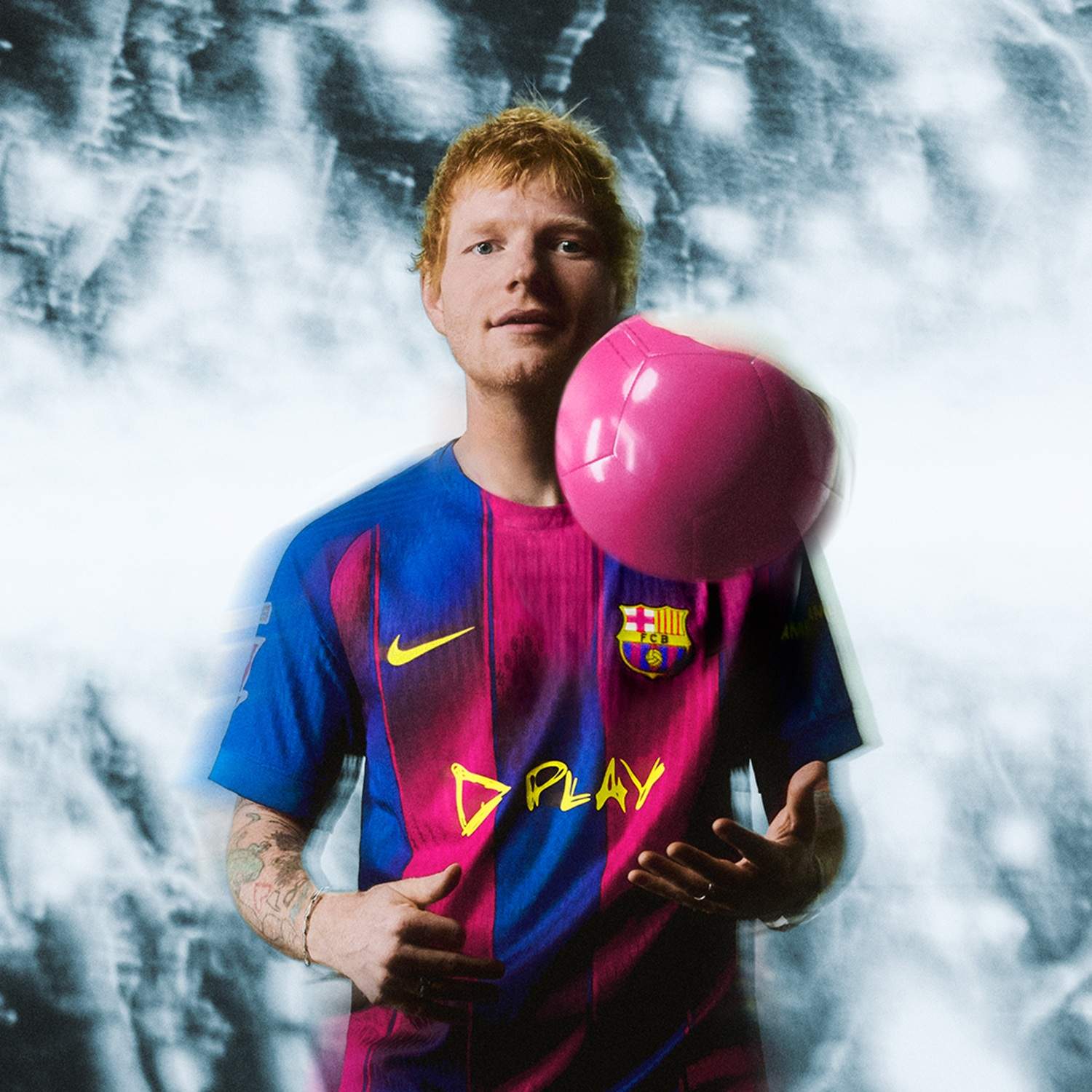 Ed Sheeran, l'estrella del Barça per al proper Clàssic contra el Reial Madrid