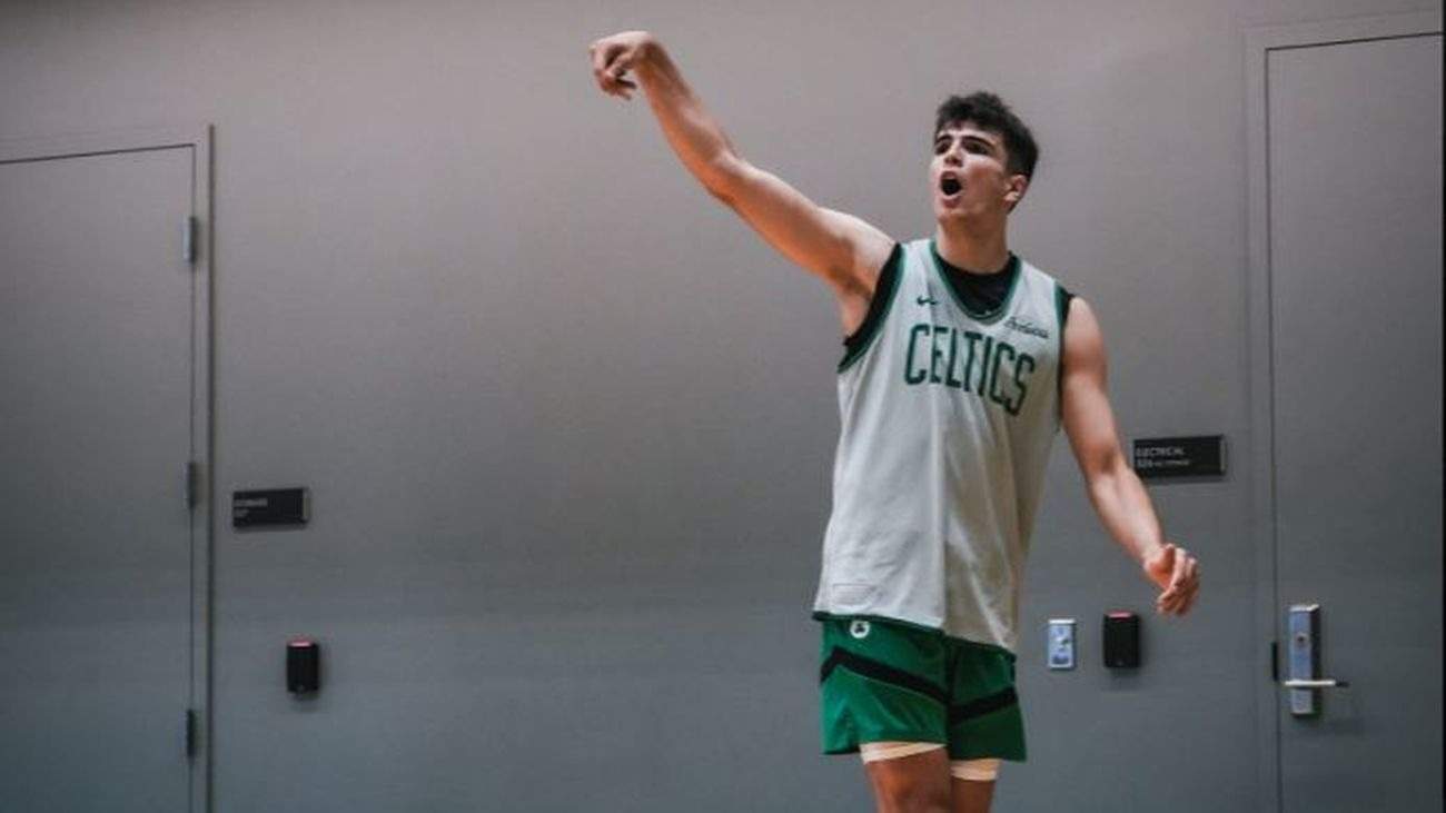 Hugo González está preparado para la guerra, la pretemporada más dura de Boston Celtics