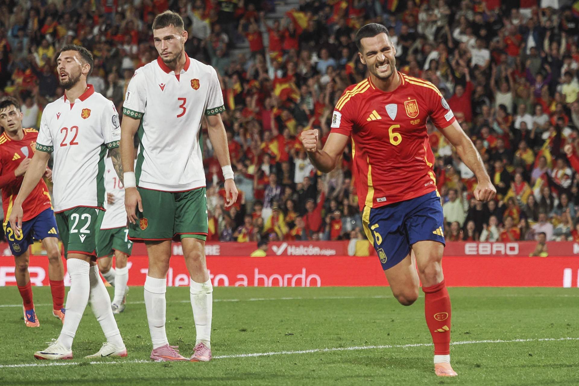 Una selecció espanyola molt superior venç Bulgària (4-0) i es queda a un pas del Mundial 2026