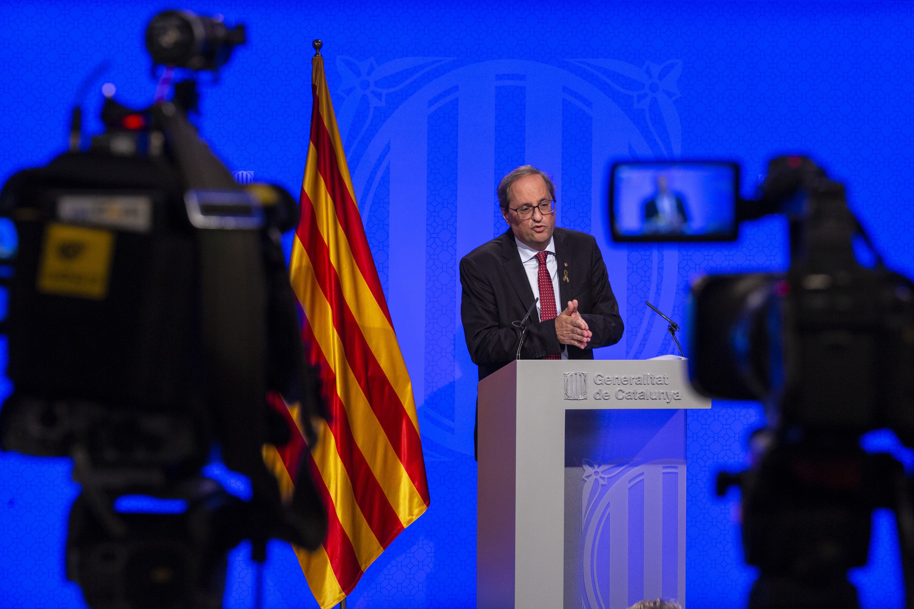 Torra activarà abans del 15 d'octubre un fòrum per la Constitució catalana