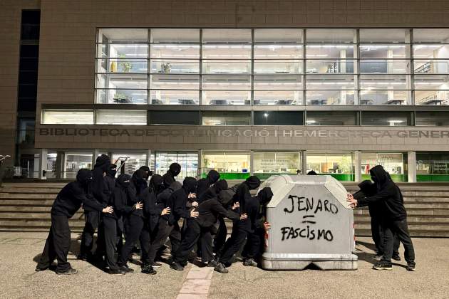 Piquetes UAB huelga Palestina Foto ACN