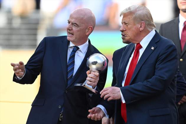 Gianni Infantino Donald Trump / Foto: dpa - Sven Hoppe