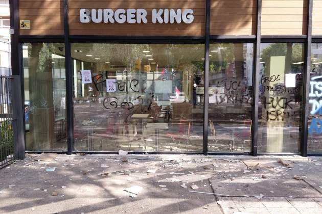 burger king vandalitzat israel gaza el caso burger king vandalitzat israel gaza el caso