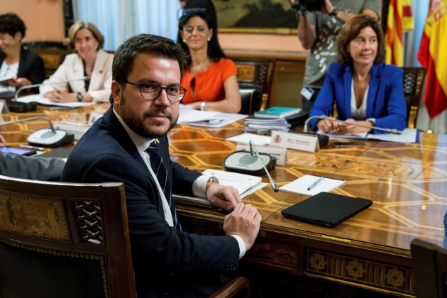 Aragonès Comissió Mixta Estat-Generalitat d’Afers Econòmics i Fiscals -Efe
