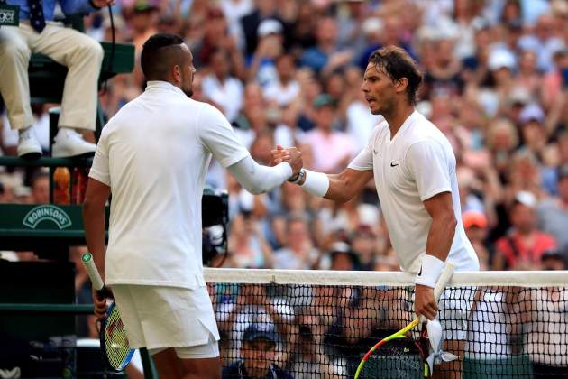 Kyrgios i Rafa Nadal / Foto: Europa Press Kyrgios i Rafa Nadal / Foto: Europa Press