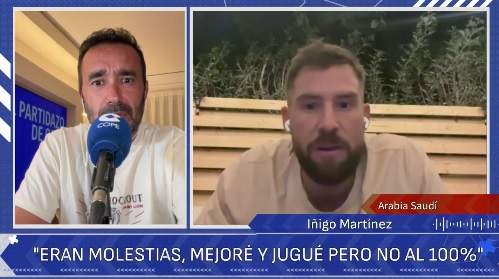 Juanma Castaño e Íñigo Martínez COPE Juanma Castaño e Íñigo Martínez COPE