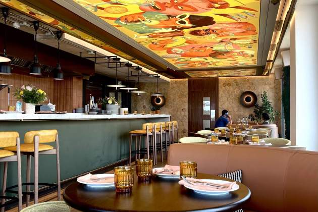 Interior del restaurant Sisi Foto Emma Porta Interior del restaurante Sisi Foto Emma Porta