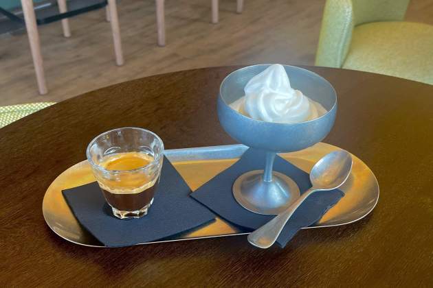 Affogato del restaurante Sisi Foto Emma Porta Affogato del restaurante Sisi Foto Emma Porta