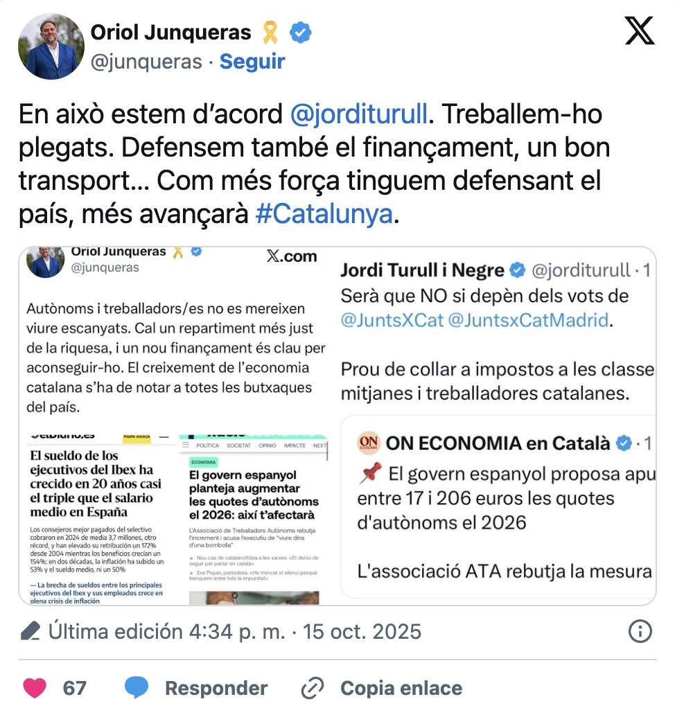 tuit junqueras editat tuit junqueras editat