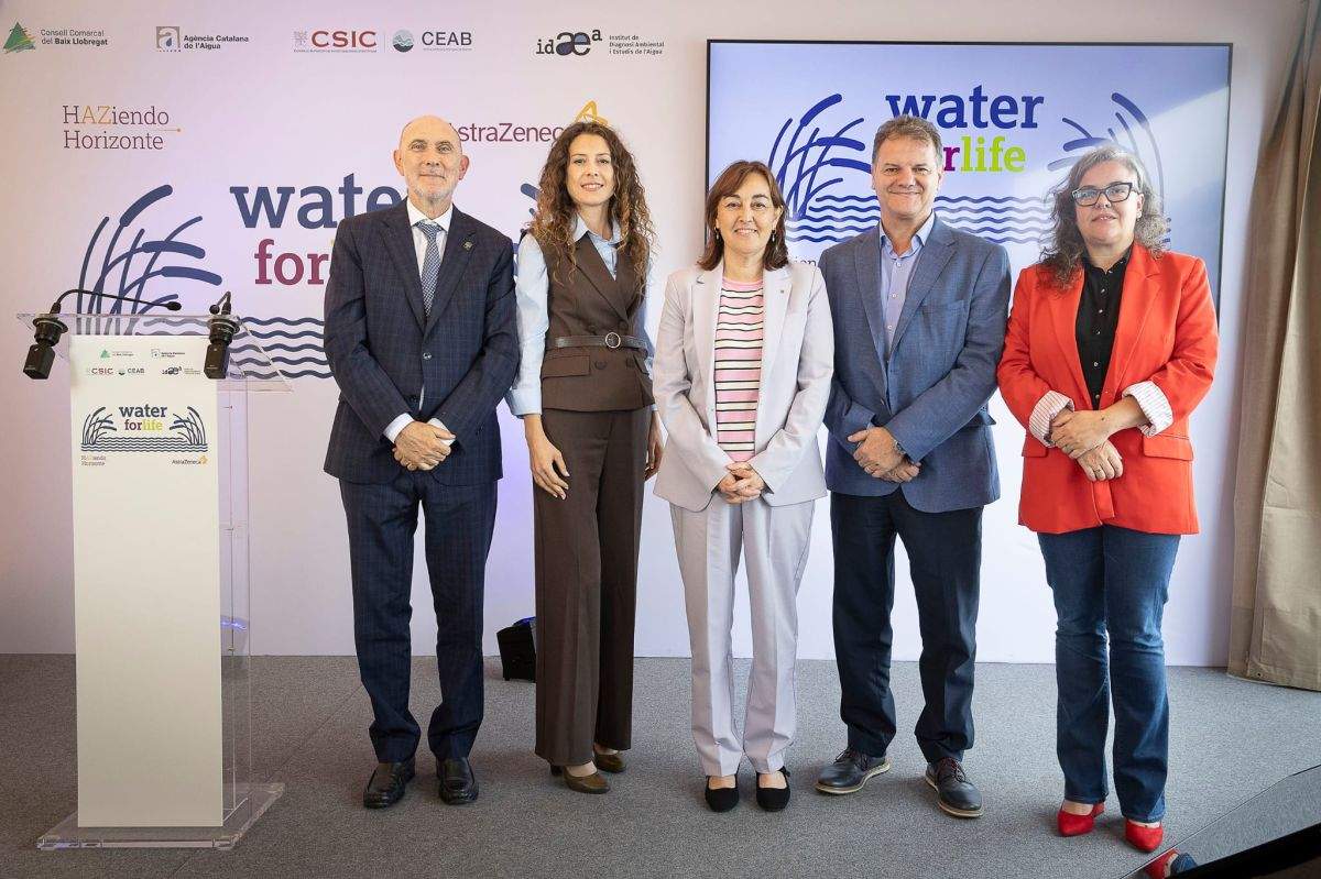 La ACA, el Consejo Comarcal de El Baix Llobregat, el CSIC y AstraZeneca inician un nuevo proyecto