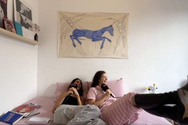 Rosalía al pòdcast / @marvallverdu X
