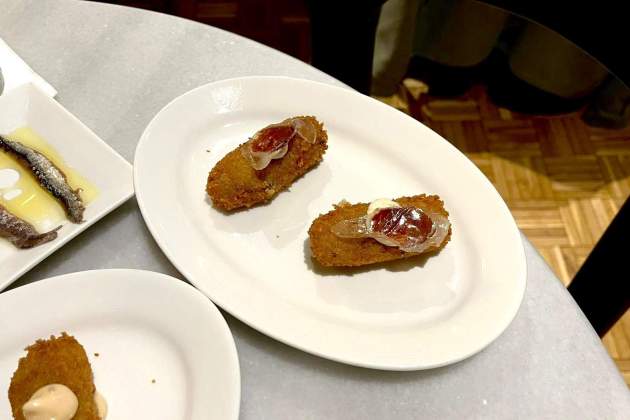 Croquetes de pernil del restaurant Sr Antúnez Foto Emma Porta Croquetes de pernil del restaurant Sr Antúnez Foto Emma Porta