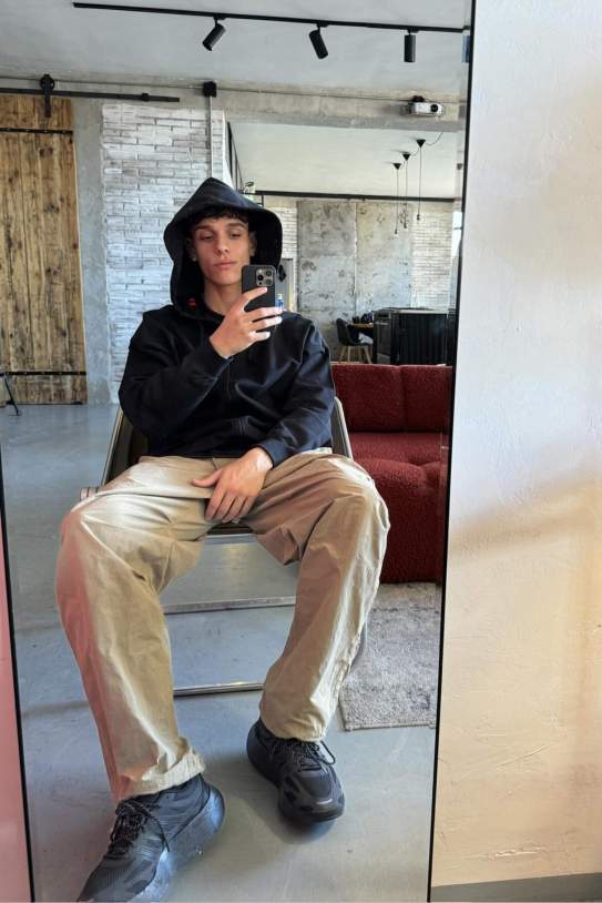 El futbolista Fort vía redes/ Instagram