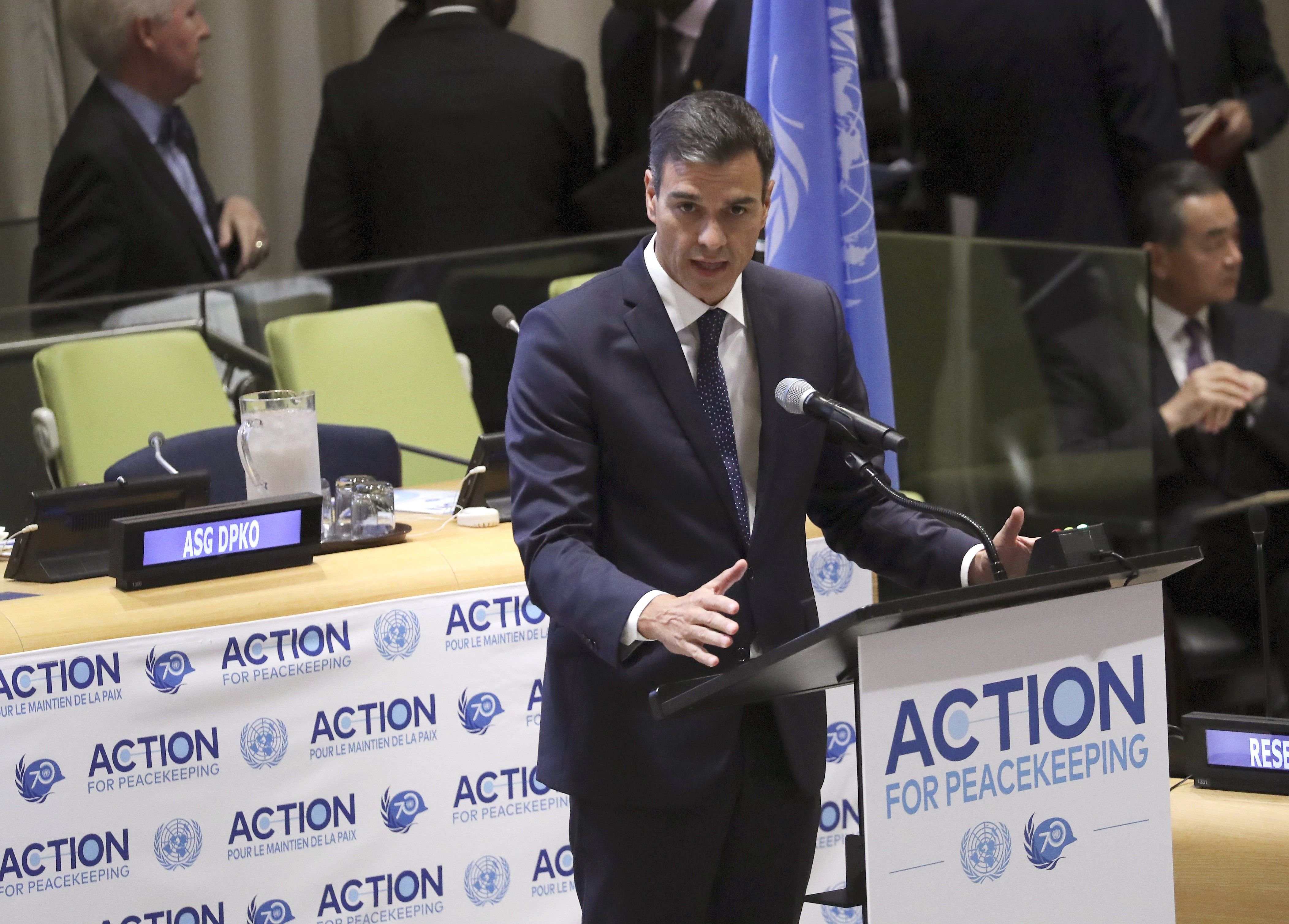 L'extravagant comparativa de Sánchez entre Catalunya i l'estat de Nova York