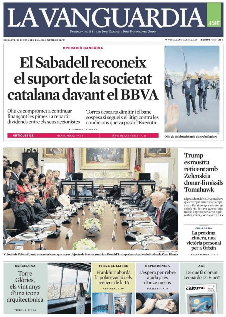 'La Vanguardia' 18 'La Vanguardia' 18
