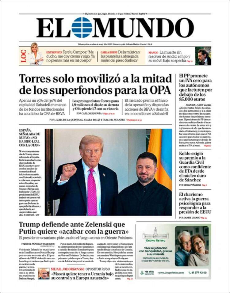 'El Mundo' 18 'El Mundo' 18