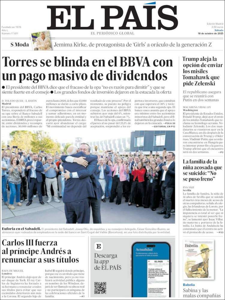'El País' 18 'El País' 18